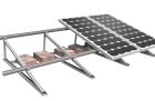 Flat Roof Aluminum Triangular Solar Mounting System